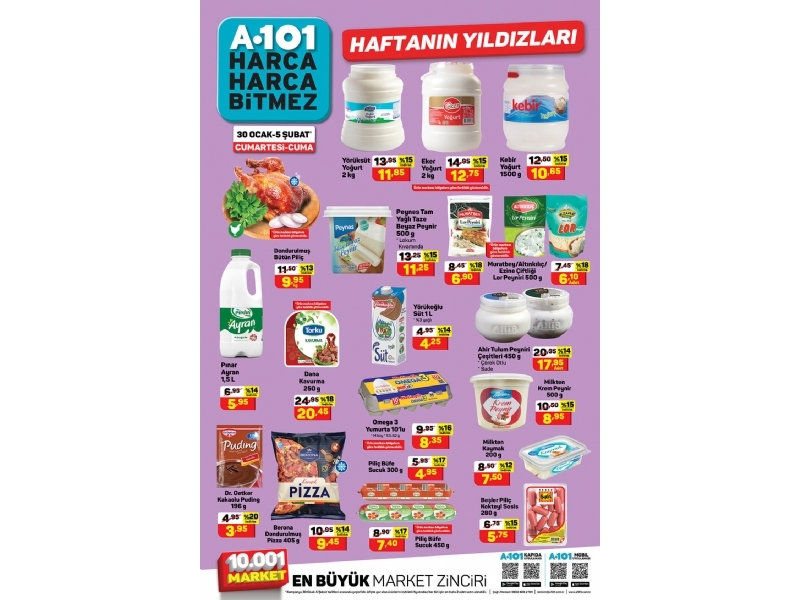 A101 30 Ocak - 5 ubat Haftann Yldzlar - 2