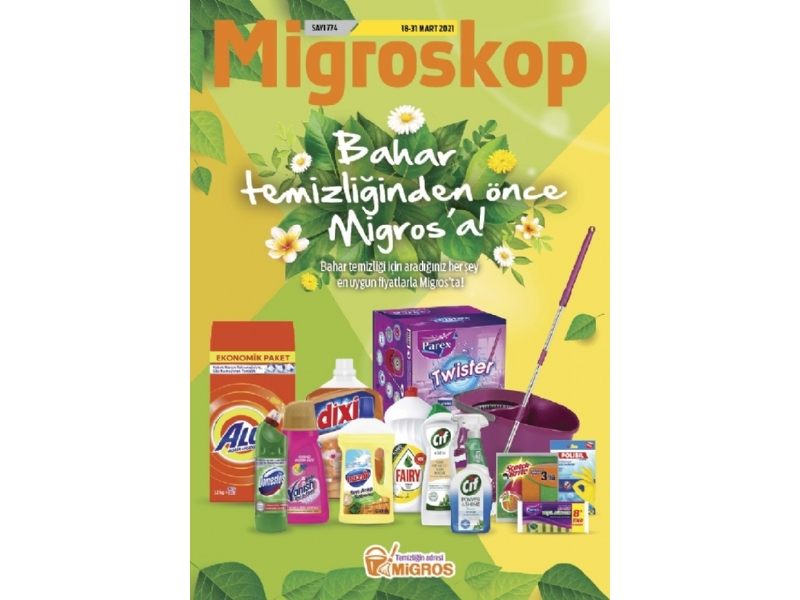 Migros 18 - 31 Mart Migroskop - 1