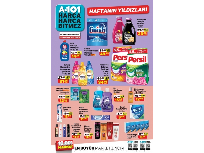 A101 26 Haziran - 2 Temmuz Haftann Yldzlar - 2