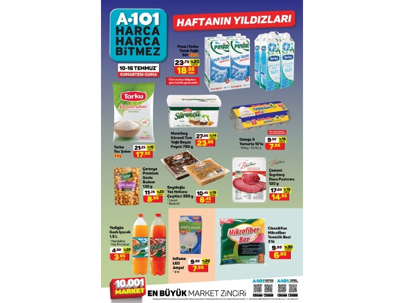 A101 10 - 16 Temmuz Haftann Yldzlar - 1