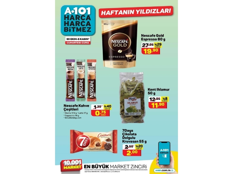 A101 30 Ekim - 5 Kasm Haftann Yldzlar - 3