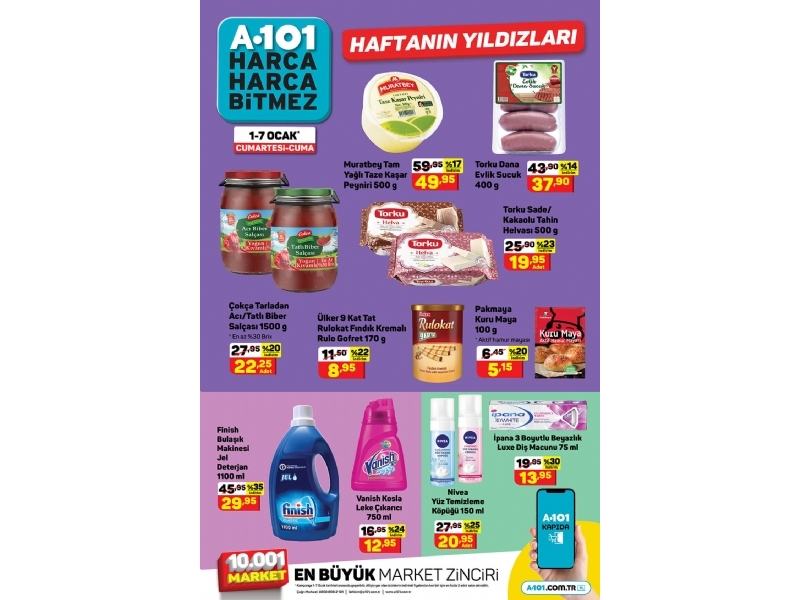 A101 1 - 7 Ocak Haftann Yldzlar - 1