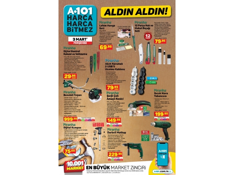 A101 3 Mart Aldn Aldn - 6