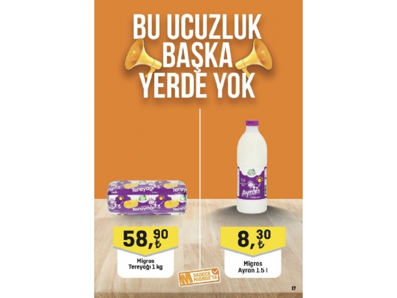 Migros 17 - 30 Mart Migroskop - 17