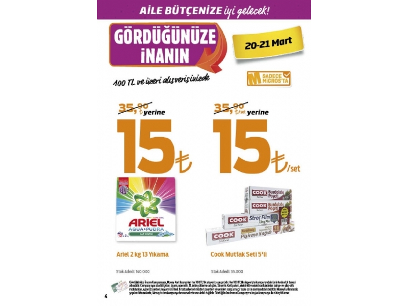 Migros 17 - 30 Mart Migroskop - 81