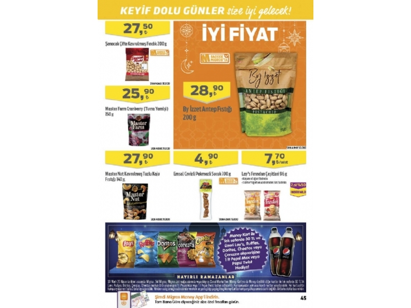 Migros 31 Mart - 20 Nisan Migroskop - 45