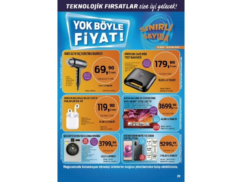 Migros 31 Mart - 20 Nisan Migroskop - 106