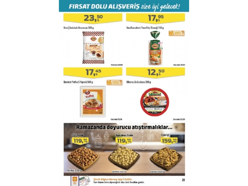 Migros 31 Mart - 20 Nisan Migroskop - 21