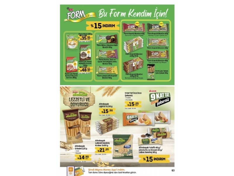 Migros 20 Nisan - 3 Mays Migroskop - 63