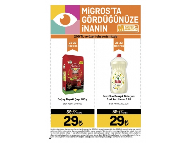 Migros 15 Haziran - 5 Temmuz Migroskop - 16