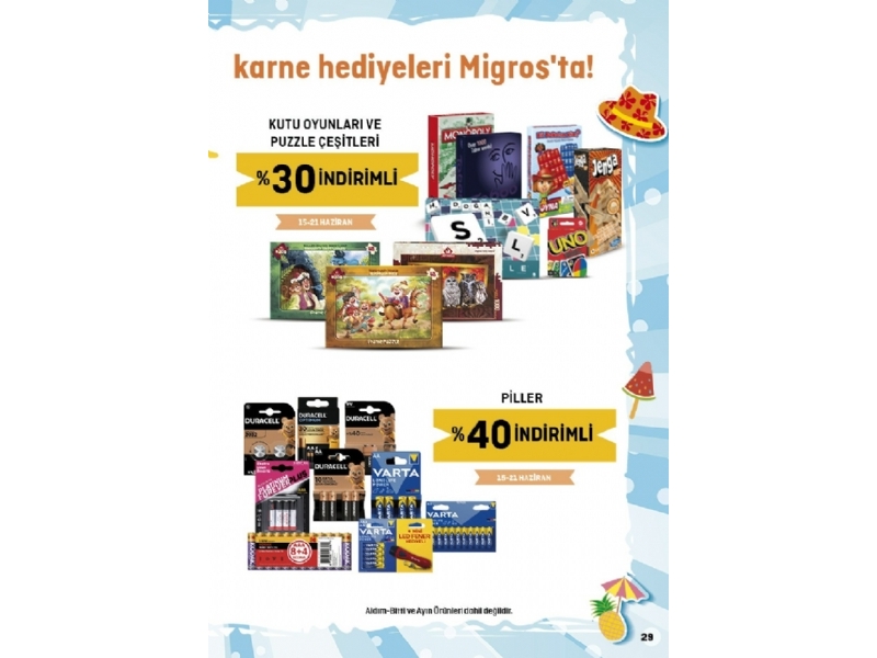 Migros 15 Haziran - 5 Temmuz Migroskop - 16