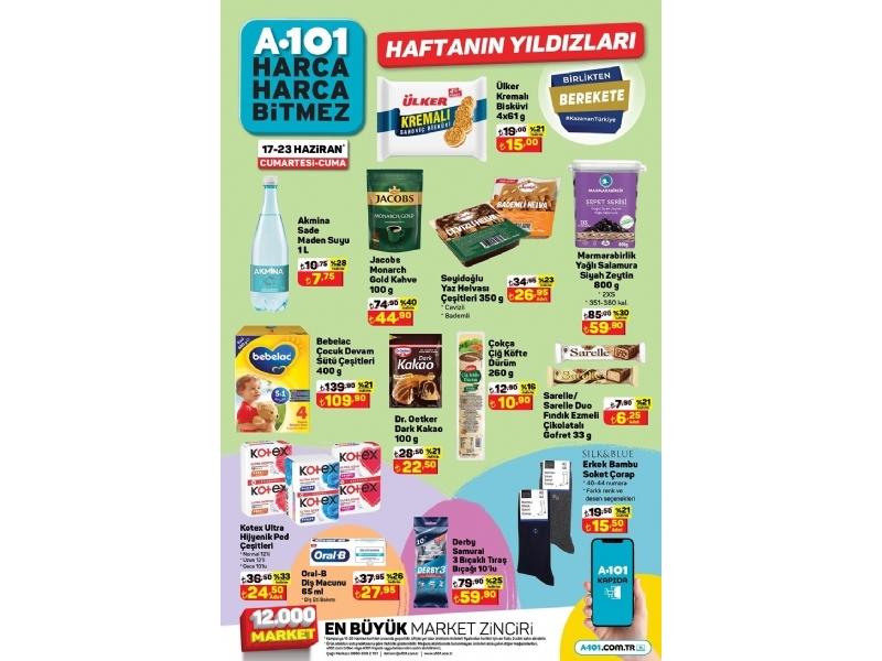 A101 17 - 23 Haziran Haftann Yldzlar - 2