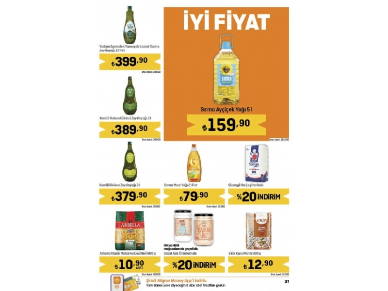 Migros 31 Austos - 13 Eyll Migroskop - 37