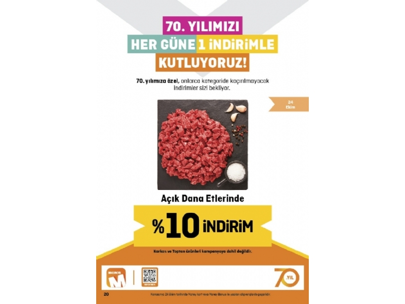 Migros 70. Yl ndirimleri - 20