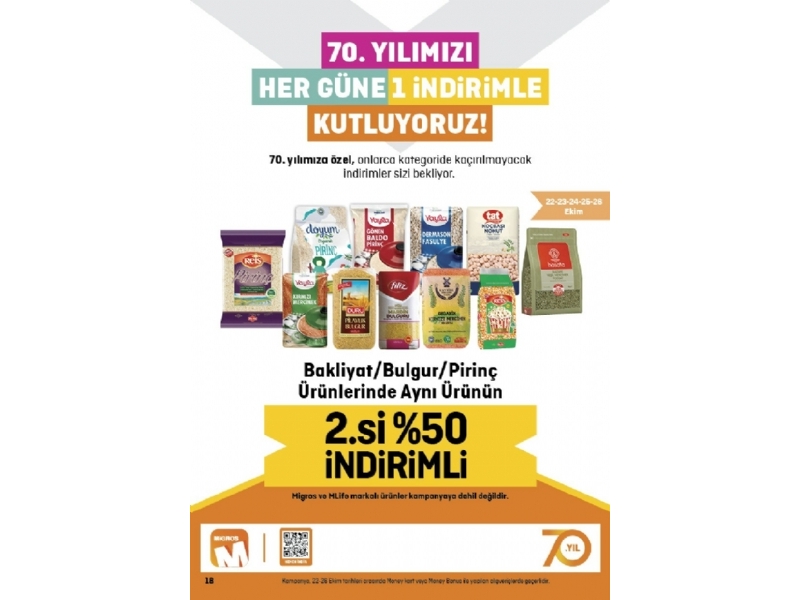 Migros 70. Yl ndirimleri - 18