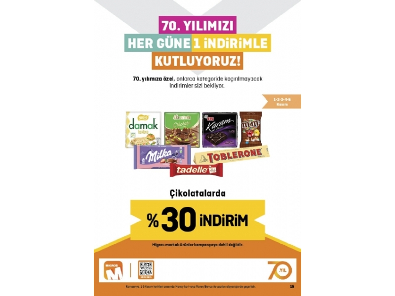 Migros 26 Ekim - 15 Kasm Migroskop - 15