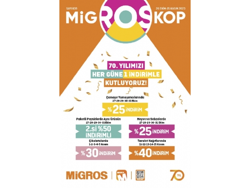 Migros 26 Ekim - 15 Kasm Migroskop - 1