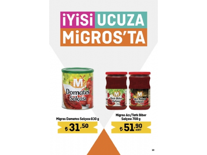 Migros 14 Aralk - 3 Ocak Migroskop - 13