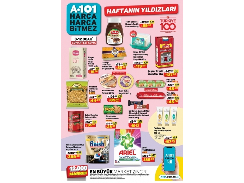 A101 6 - 12 Ocak Haftann Yldzlar - 1