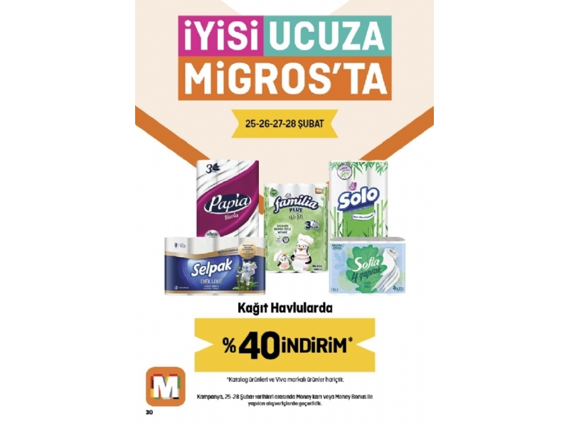 Migros 15 -28 ubat Migroskop - 30