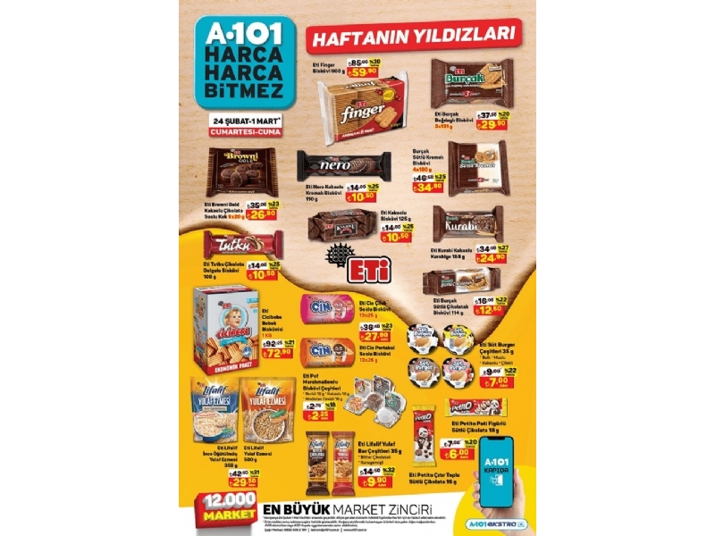 A101 24 ubat - 1 Mart Haftann Yldzlar - 2