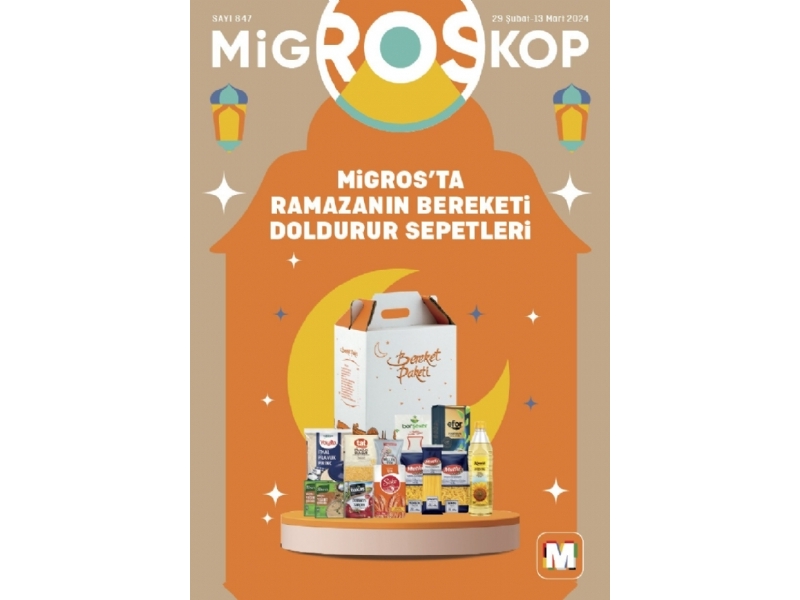 Migros 29 ubat - 13 Mart Migroskop Dergisi - 1