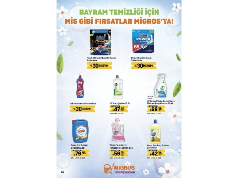 Migros 28 Mart - 17 Nisan Ramazan Bayram - 74