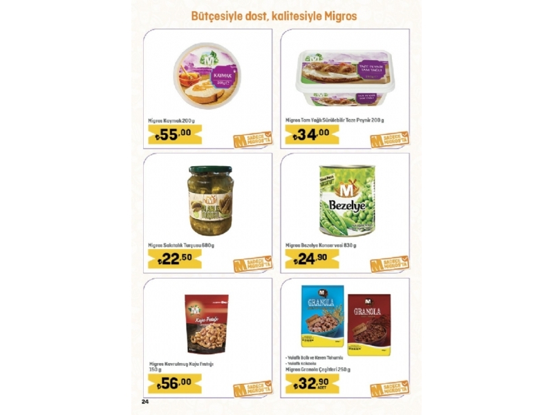 Migros 28 Mart - 17 Nisan Ramazan Bayram - 24