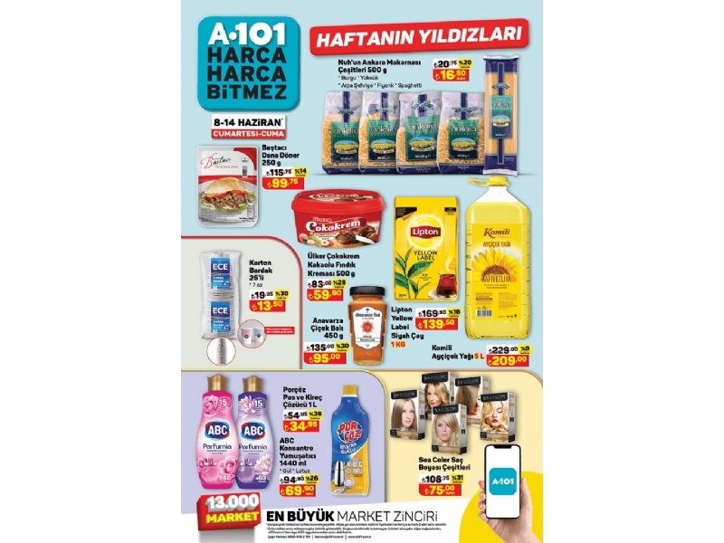 A101 8 - 14 Haziran Haftann Yldzlar - 1