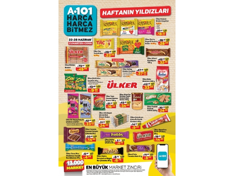 A101 22 - 28 Haziran Haftann Yldzlar - 2