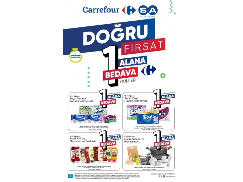 CarrefourSA 15-28 Austos Katalou - 1