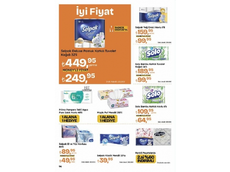 Migros 19 Aralk - 8 Ocak Migroskop - 94