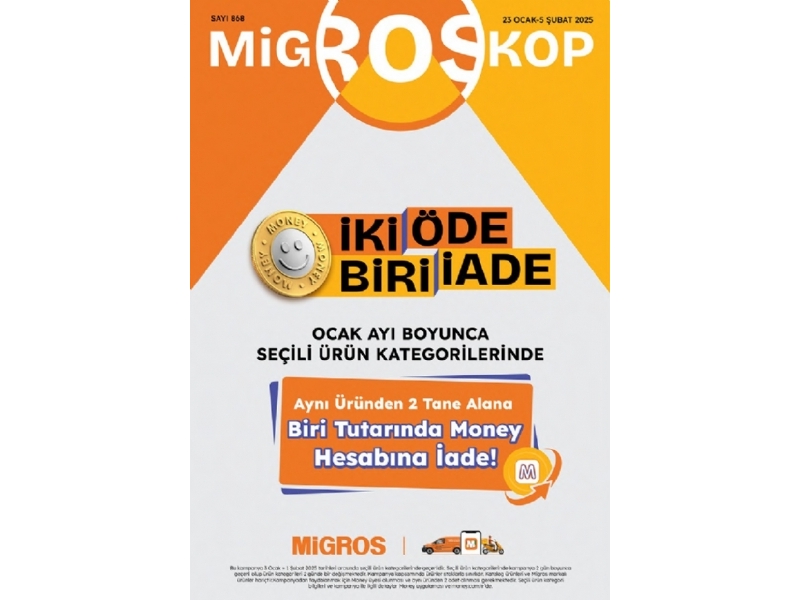 Migros 23 Ocak - 5 ubat Migroskop - 1