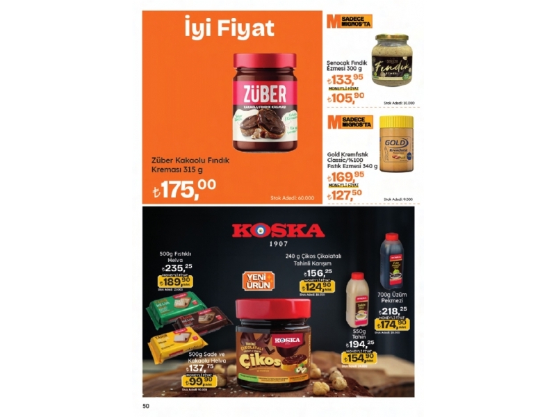 Migros 20 ubat - 5 Mart Migroskop - 50