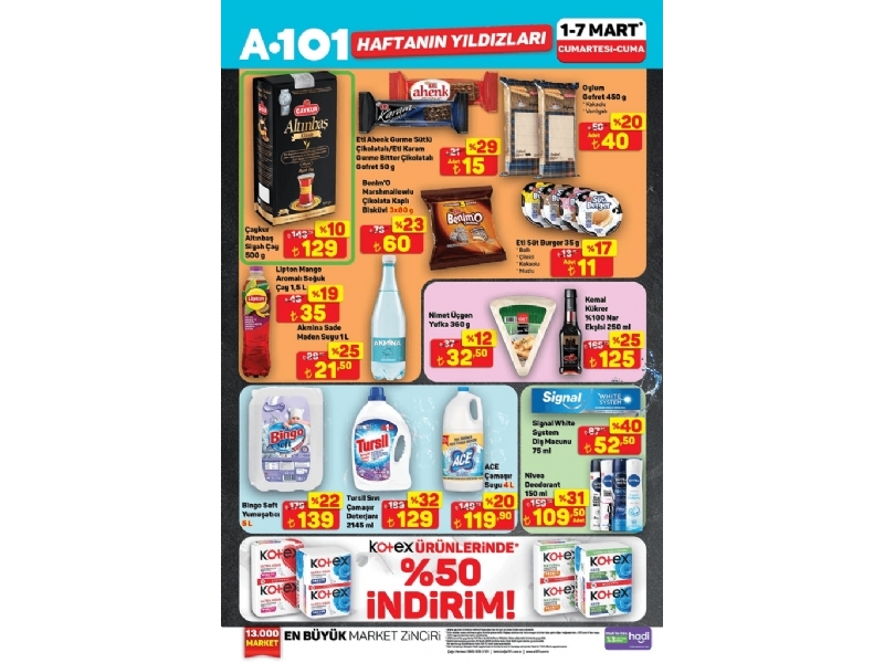 A101 1 - 7 Mart Haftann Yldzlar - 1