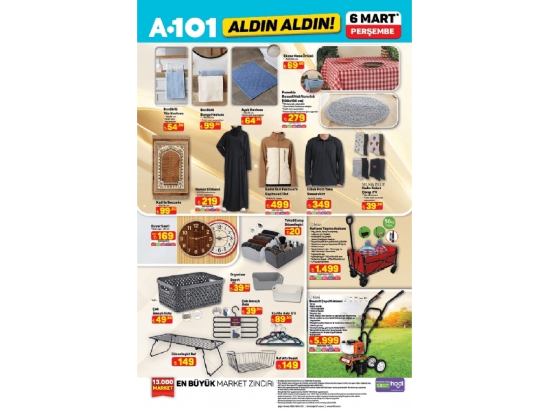 A101 6 Mart Aldn Aldn - 6