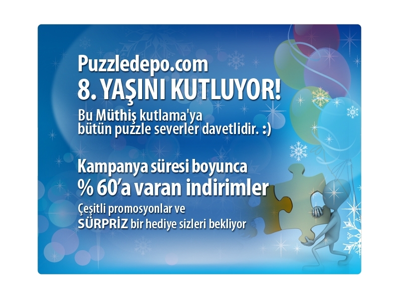 Mthi Puzzle Kampanyas - Puzzledepo.com 8. Yln Kutluyor.