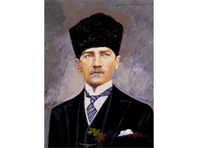 Educa 500 Para Puzzle Cumhur Bakan Gazi Mustafa Kemal