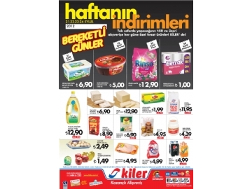 Kiler HaftaSonu ndirimleri - 1