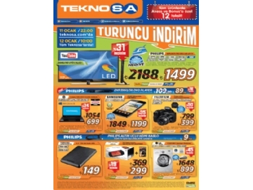 Teknosa 12 Ocak - 1