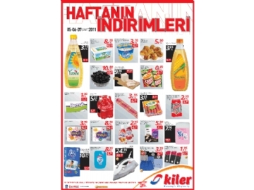 Kiler 5-6-7 ubat Haftann ndirimleri