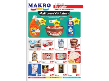 Makro Market 19 - 25 Mart - 1