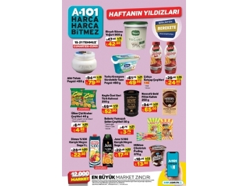 A101 15 - 21 Temmuz Haftann Yldzlar - 2