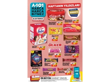 A101 22 - 28 Temmuz Haftann Yldzlar - 2