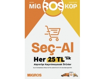 Migros 10 - 23 Ekim Migroskop - 1