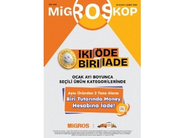 Migros 23 Ocak - 5 ubat Migroskop - 1