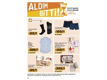 Migros 20 ubat - 5 Mart Migroskop - 101