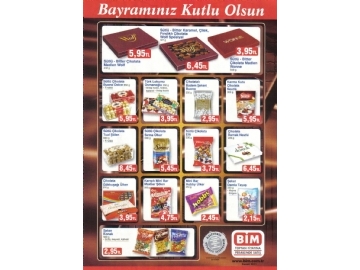 Bim Market Bayram ikolata ve ekerleri