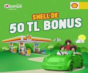 Shell - Bonus'a 40 TL Hediye